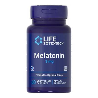 沿寿LIFE褪黑素3mg胶囊晚安瓶