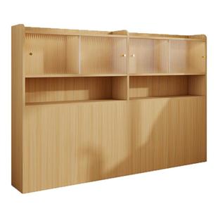 实木床头柜家用卧室床尾夹缝书柜侧边柜床边收纳储物柜缝隙柜定制