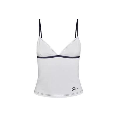 iamgia气质简约v领吊带可调节背心女夏季可内搭外穿