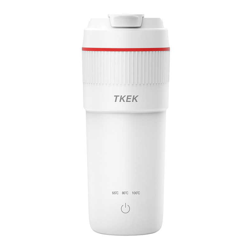 TKEK电热水杯烧水杯旅行便携式烧水壶可调温保温杯加热水杯电热杯