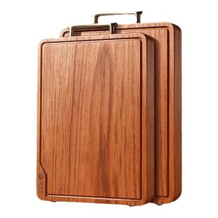 原森太菜板花梨木整木防开裂案板抗菌防霉厨房专用切菜板水果砧板