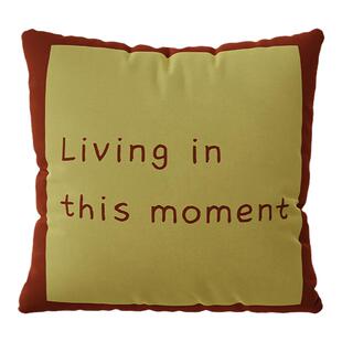 中古风小狗高级感抱枕客厅沙发长条靠枕床头靠垫靠背抱枕套不含芯