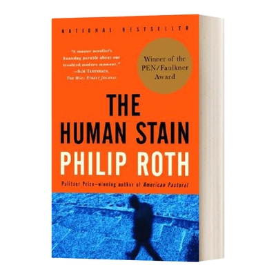 英文原版小说 The Human Stain A Novel 人性的污点 Philip Roth菲利普·罗斯 英文版 进口英语原版书籍