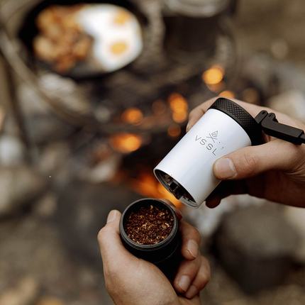 加拿大VSSL Java手摇咖啡磨豆机 户外便携手动单品咖啡研磨器