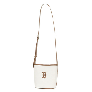 26新款MLB情侣水桶包NY斜挎包单肩包拎包便捷休闲运动包3ABMB016N