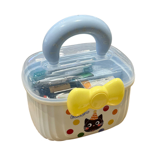 可爱医药箱分层大容量便携手提家用急救药盒家庭装学生药品收纳箱