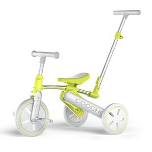 酷骑K4儿童三轮车脚踏车1-5岁平衡车自行车宝宝手推车遛娃神器