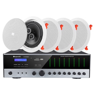 JBL吸顶喇叭同轴双高音家用环绕音响天花板吊顶嵌入式音箱套装