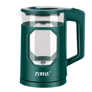 万利达恒温烧水壶新款家用养生壶电热水壶玻璃智能保温304电水壶