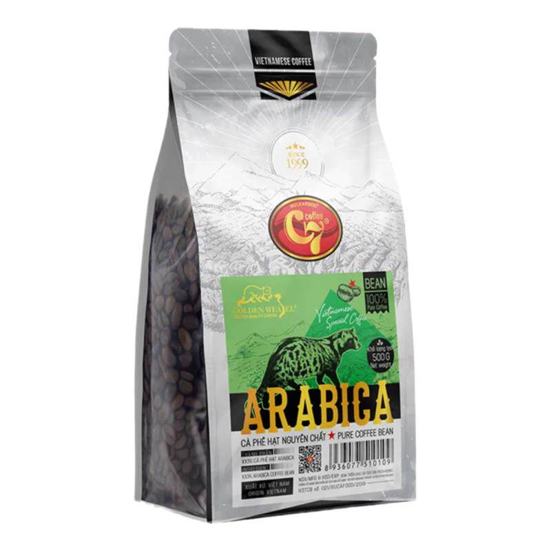 越南C7 COFFEE手冲滴漏咖啡豆原味阿拉比卡罗布斯塔咖啡豆咖啡粉