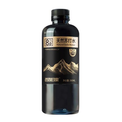 西部印象天然苏打水非矿泉水弱碱性0糖0卡解渴降偏硅酸运动饮用水
