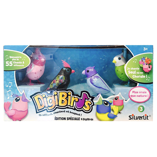 银辉silverlit合奏知音鸟55首趣味音乐智能感应宠物猫头鹰玩具