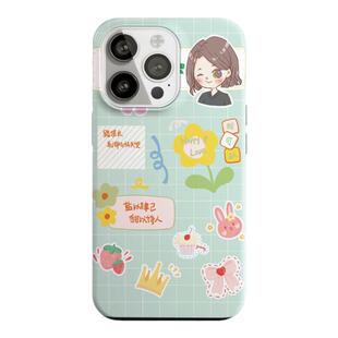 COOSKIN二合一菲林iPhone 17 Pro清新15 Plus可爱元气16少女适用苹果14 Pro Max全包防摔韩国双层手机壳13