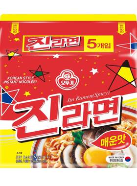 不倒翁金拉面韩国进口速食泡面