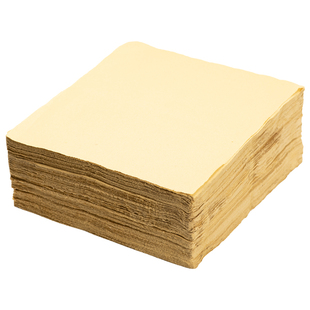 适意手工粗糙小元书纸加厚半生半熟仿古毛边纸书法练习专用无格宣纸竹浆元书纸书法用作品纸初学者毛笔字纸