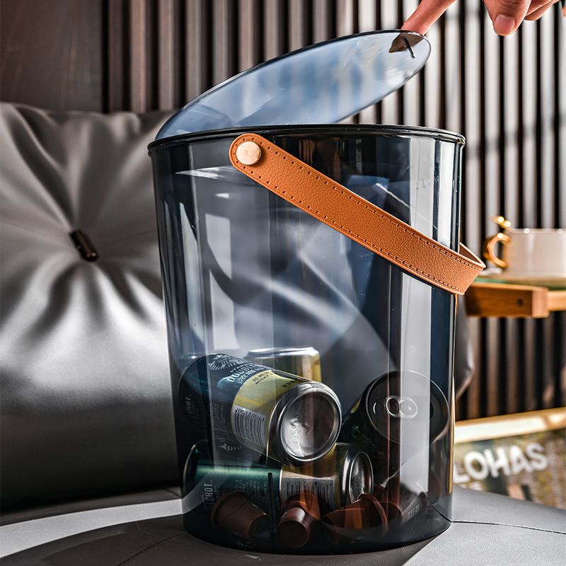 垃圾桶客厅带盖卧室轻按压纸篓容量奢式号卫生间家用厕所厨房筒大