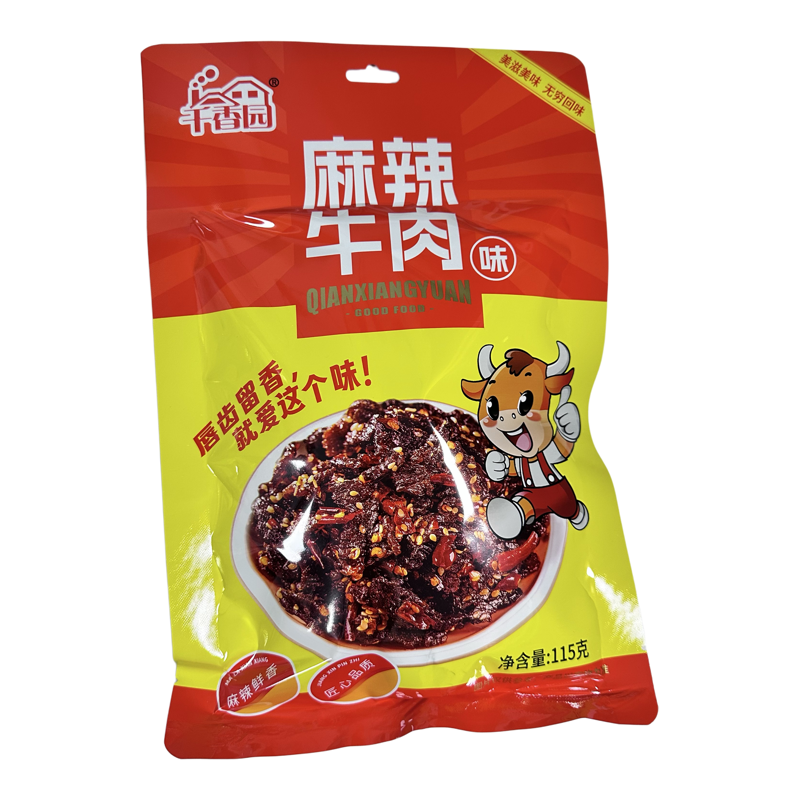 千香园泡椒牛肉味麻辣牛肉味
