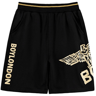 BOY童装男女童宽松针织中裤夏柔软爽滑K13003