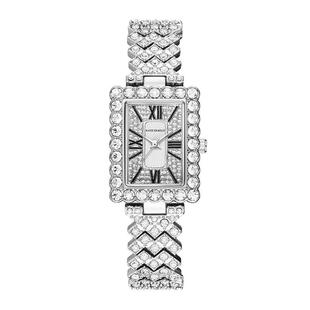 【自营】Katie Ermilio 满天星满钻轻奢气质腕表复古罗马数字手表