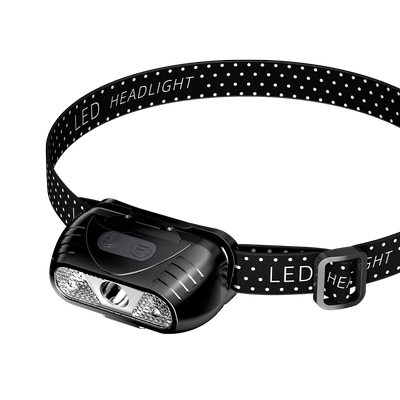 江尛鱼头灯强光充电超亮感应