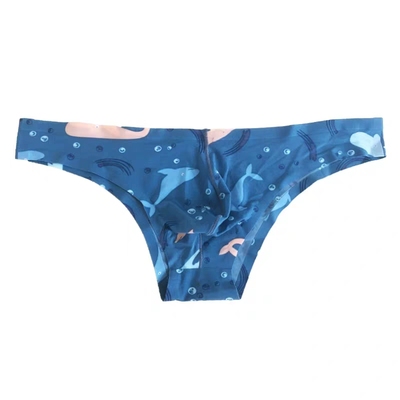 男士半包臀三角裤比基尼卡通冰丝