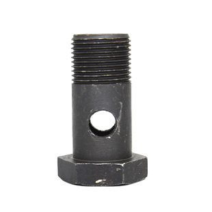 液压铰接空心螺丝碳钢单孔六角柴油机螺栓回油管国标过油螺栓螺丝