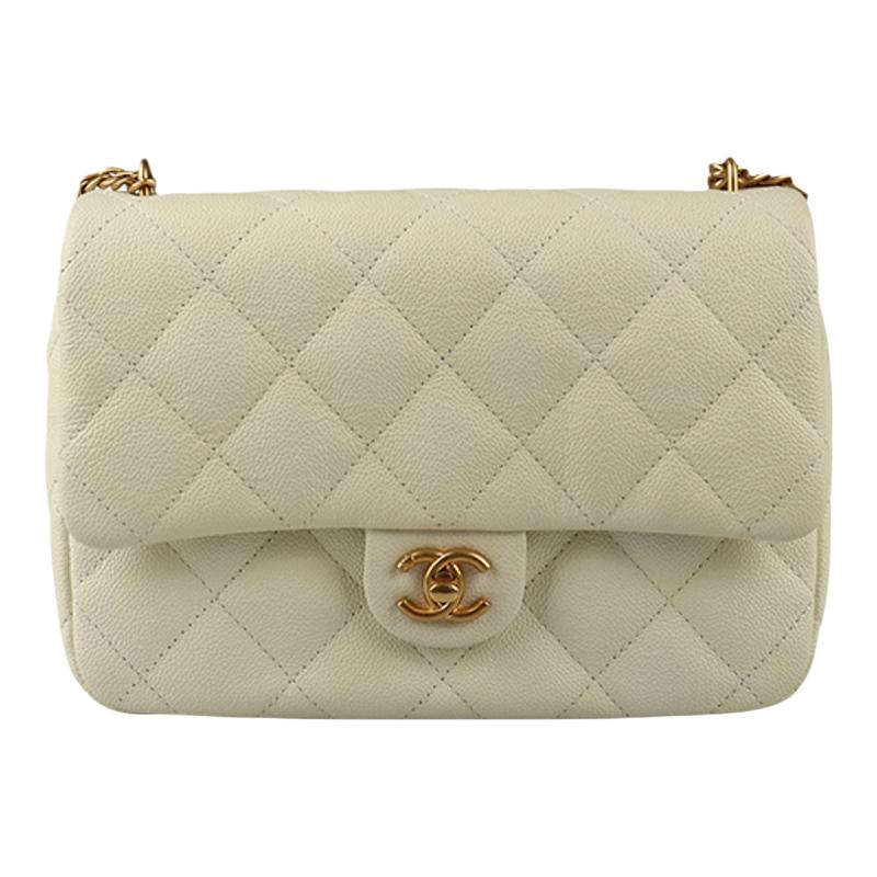 【自营】Chanel/香奈儿中古85新HEART CRUSH 女包口盖爱心链条包