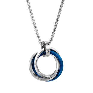 十二星座项链男潮ins原宿风日系韩版百搭配衣服男生吊坠挂饰品