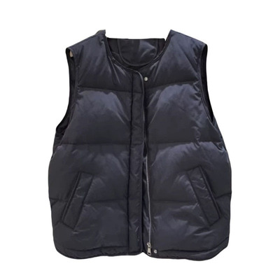 百搭口袋马甲羽绒棉马甲