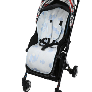 凉席适用Ibelieve爱贝丽MAX3宽舱玲珑pro婴儿童推车高景观坐垫夏