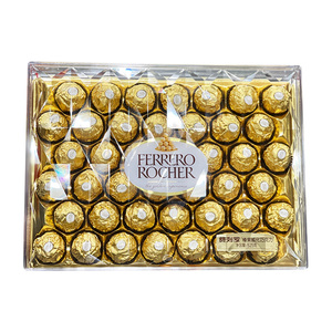 费列罗榛果夹心威化巧克力42粒525g喜糖婚礼生日送礼零食年货礼盒