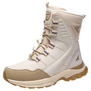 零下40度保暖东北雪地靴男2025冬季新款加绒加厚保暖棉鞋防水防滑