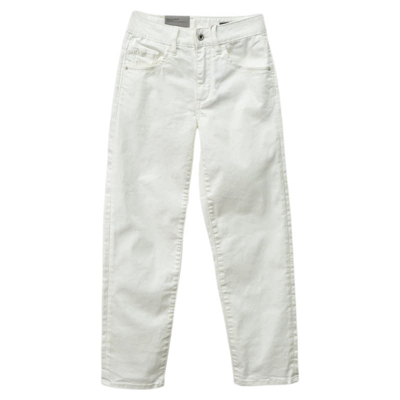 高腰锥形烟管裤牛仔ABLE，JEANS