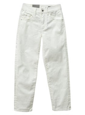 高腰锥形烟管裤牛仔ABLE，JEANS