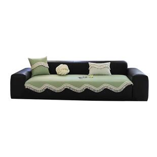 沙发垫坐垫冰丝凉感夏天异形皮沙发凉垫夏季款防滑客厅轻奢高级感