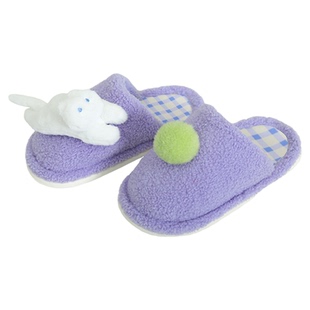 云朵工厂小猫玩儿球拖鞋秋冬可爱毛绒保暖室内居家棉拖露跟