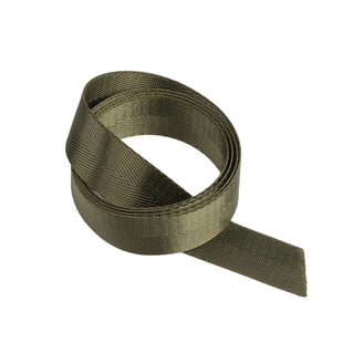 尼龙织带加密加厚人字纹军绿背包带户外登山包捆绑带黑白扁安全带