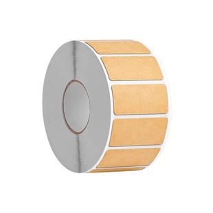 牛皮纸便签贴纸可写字不干胶卷筒哑面背胶空白粘贴口取纸防水记号贴物品分类文件手写备注价格标记食品分装A2