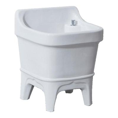 洗拖把池盆高脚槽陶瓷自动下水器