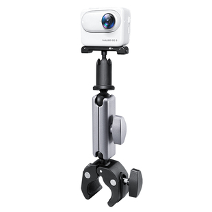 大力夹适合影石insta360 GO3 3S GO Ultra相机户外骑行车把固定支架摩托管夹影石go3S/GO3配件自行车支架配件