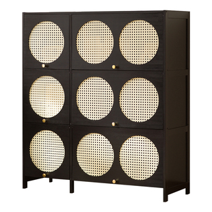 收纳柜客厅多层零食储物柜玩具置物柜子夹缝隙柜矮书柜厨房餐边柜