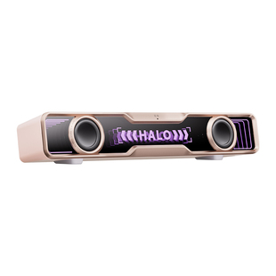 漫步者花再Halo Soundbar电脑音响蓝牙小音箱桌面台式家用游戏usb