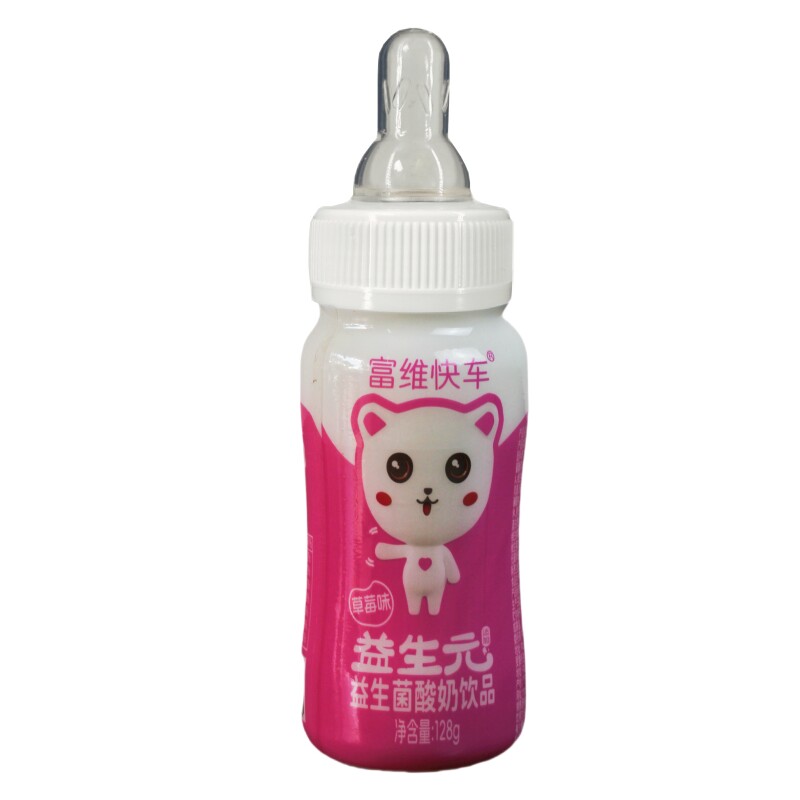 【16瓶】富维快车益生元小瓶酸奶