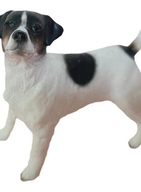 杰克罗素树脂治愈系模型桌面摆件