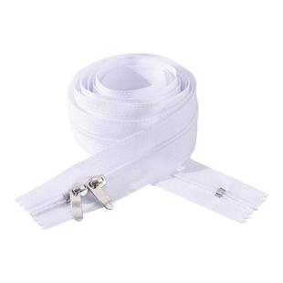 被套拉链3号尼龙加厚长款双头双开闭尾床单被罩蚊帐睡袋拉锁配件