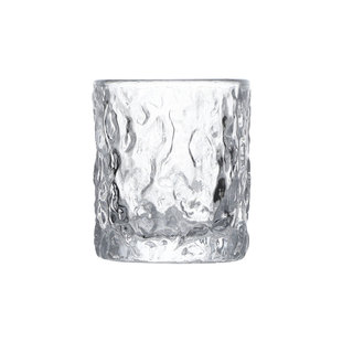 {山湖一树冰 谁似此花清}中古水晶玻璃小酒杯 日式硝子茶杯清酒杯