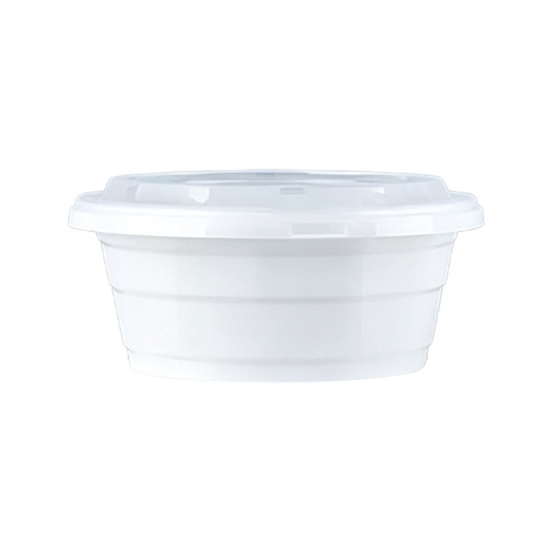 一次性碗食品级圆形餐盒打包盒