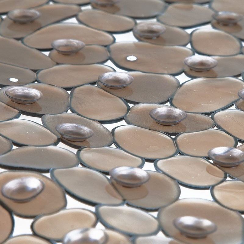 正方形鹅卵石浴室防滑垫石头浴室垫卫生间淋浴房洗澡脚垫直销