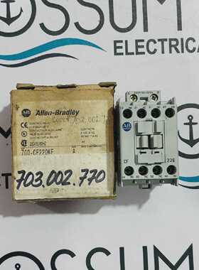 ALLENBRADLEY700CF220控制继电器230VAC免运费