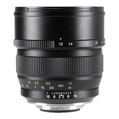 中一光学85mmF1.2大光圈手动镜头